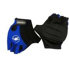 Guanti Ciclismo Vintage Blu